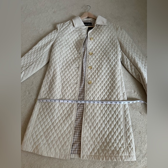 White Trench Coat UTEX Design size 10 - Picture 7 of 10